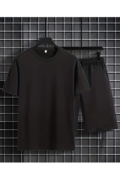 orwen life est. 2022 Unisex Basic Printless Shorts Cotton Wide Cut Oversize