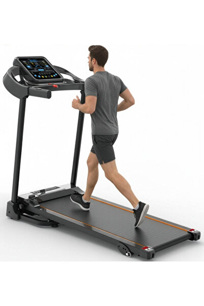 Fitness World يتحمل جهاز المشي وزن 90 كجم، بقوة 1.5 حصان، وشاشة عرض رقمية، ون...