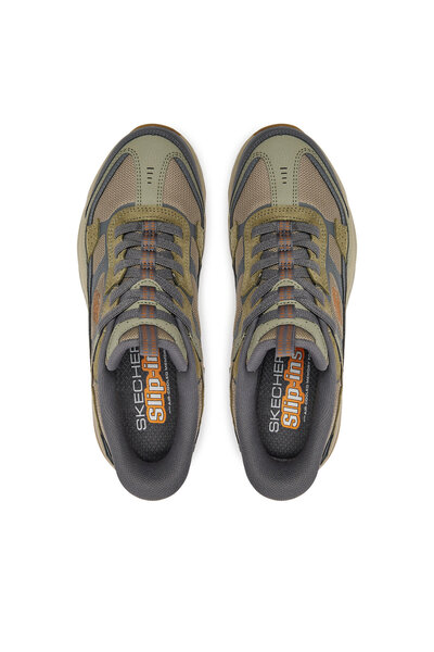 SKECHERS Men's Brown Slip-ins Vigor AT 23