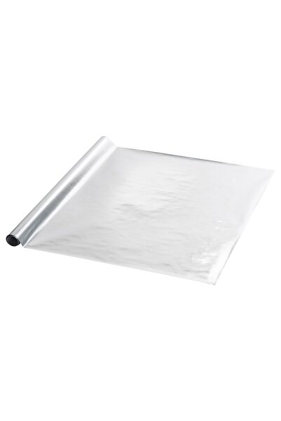 IKEA Hârtie de împachetat cadou VINTERFINT, argintie, 3 x 0,7 m