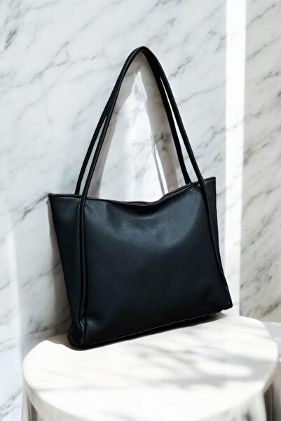 Septemmart حقيبة كتف نسائية من الجلد من لوب موديل