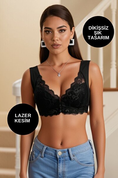 ALEXANDER HUD Women's Push up Front Fastened Padded Bonny Floral Patterned St...