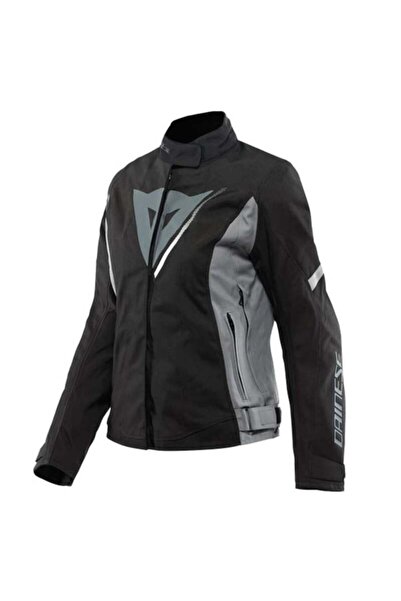 Dainese Veloce Black Charcoal Gray White Kadın D-Dry Mont
