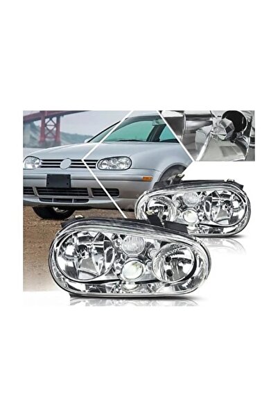 Bosch Golf 4 krom far sağ ve sol takım