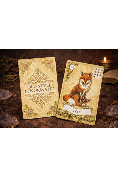 NO BRAND Classic Lenormand cards – complete package for fortune telling, divi...