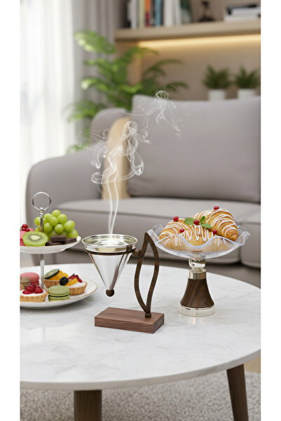 Generic طقم حامل فواكه وحلويات أنيق للتقديم متعدد الاستخدامات