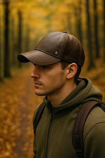Melik şapka Original Lamb Leather Sports Hat