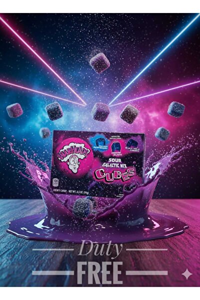 hijazigroup Warheads Galactic Mix Cubes Theater Box