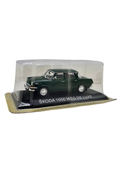 JPT Skoda 1100 MBG de Luxe Model Car Green 1:43