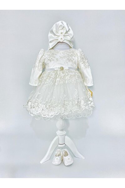 trendyhome White dress for baptism