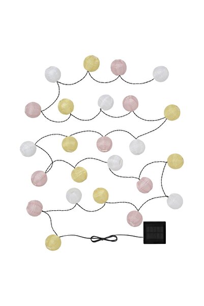 IKEA SOLVINDEN LED Light Chain 24 Bulbs, Solar Energy