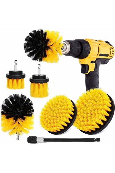 Jormftte Set de 3 perii de curățare pentru burghiu, Jormftte, polipropilenă, ...