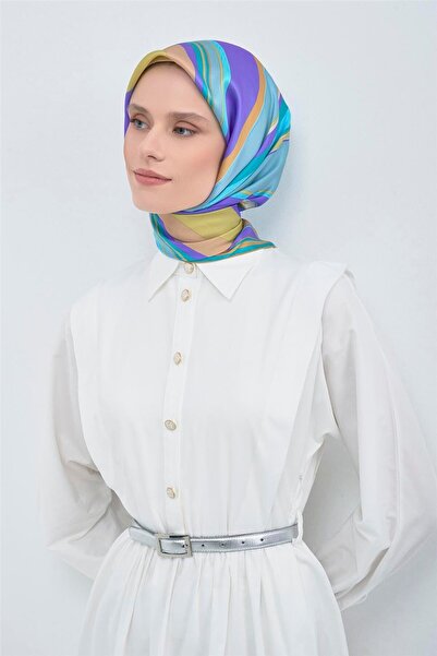 Armine Eșarfă din mătase pură tip twill 9514D 09