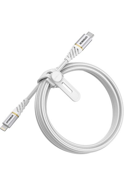 OTTERBOX Premium Reinforced Braided USB-C to Lightning Cable, MFi Certified, ...