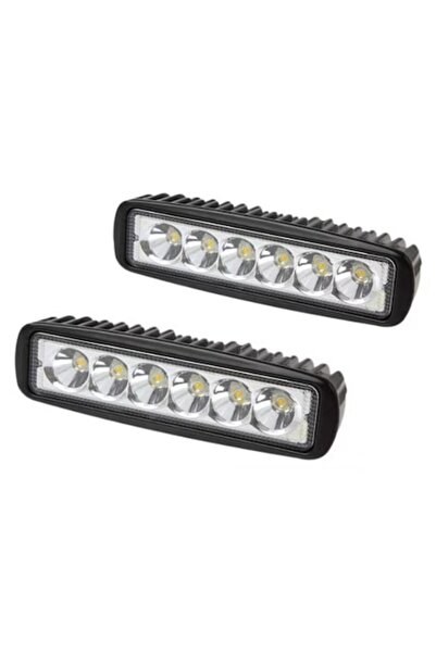 INELAG Set of 2 LED Offroad Projectors 18W
