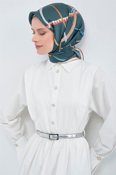 Armine Eșarfă din mătase pură tip twill 9517D 81