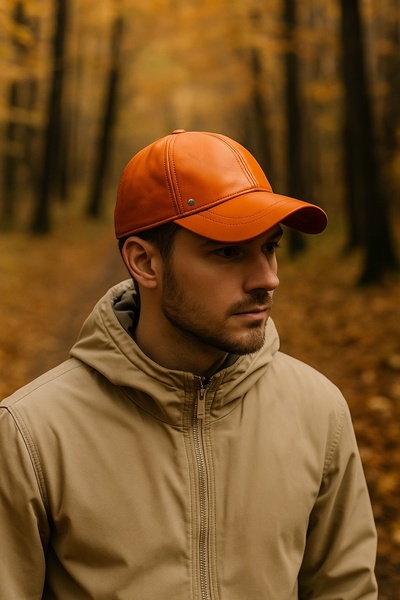 Melik şapka Original Lamb Leather Sports Hat