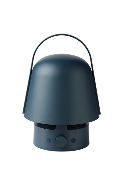 IKEA VAPPEBY Bluetooth Speaker Lamp, Outdoor/Blue