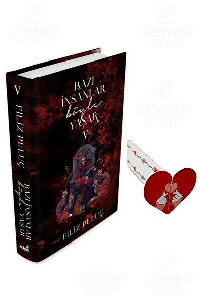 İndigo Kitap Bazı İnsanlar Böyle Yaşar 5 (CİLTLİ)(Özel Tasarım Kalp Ayraç Hed...