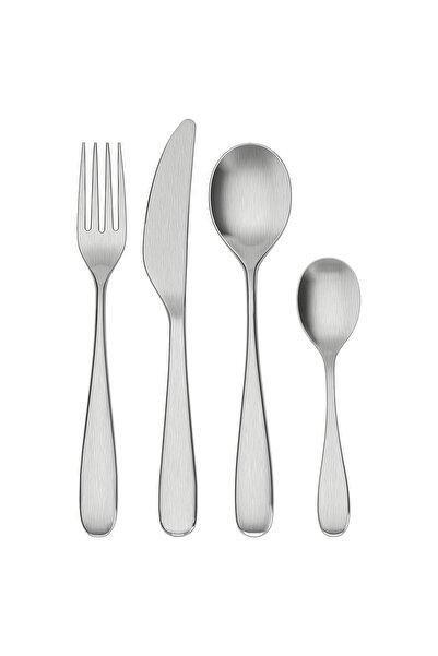 IKEA BEHAGFULL Cutlery Set, 24 Pieces, Stainless Steel