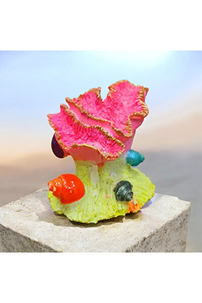 Dekor Fosforlu mercan akvaryum dekoru