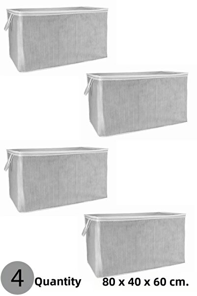 BENONİ Pilota Pilota Mega Pilota 80x60x40 Cm Gri - 4 Bucuri