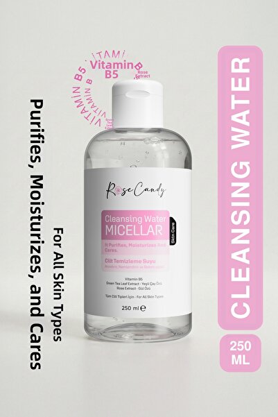 Rose Candy ماء منظف للبشرة 250 مل