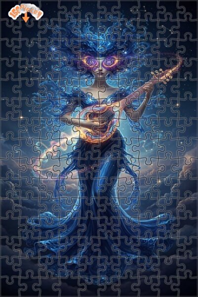 Teona Ahşap Melody of the Universe Double Layer Framed Wooden Puzzle 150 Piec...