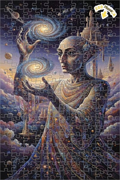 Teona Ahşap لغز خشبي مؤطر ذو طابقين من إيفرين 200 قطعة 25x35