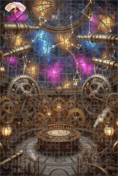 Teona Ahşap لغز خشبي بإطار مزدوج الطبقات من بخار إيفرين، 150 قطعة، 20×30