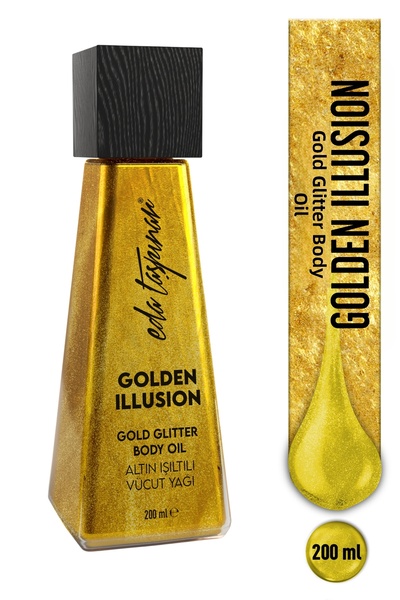 Eda Taşpınar زيت الجسم اللامع 200 مل - الوهم الذهبي (EGX91)