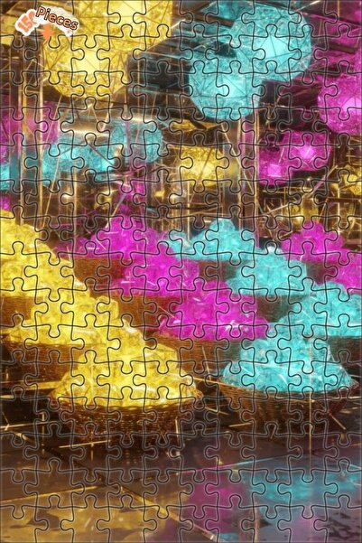 Teona Ahşap لغز خشبي بإطار مزدوج الطبقات من سلسلة كريستال دريم اللامعة 150 قط...