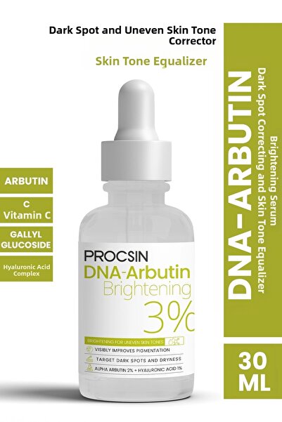 PROCSIN Dna-arbutin Anti-Dark Spot Skin Tone Regulator and Brightening Serum ...