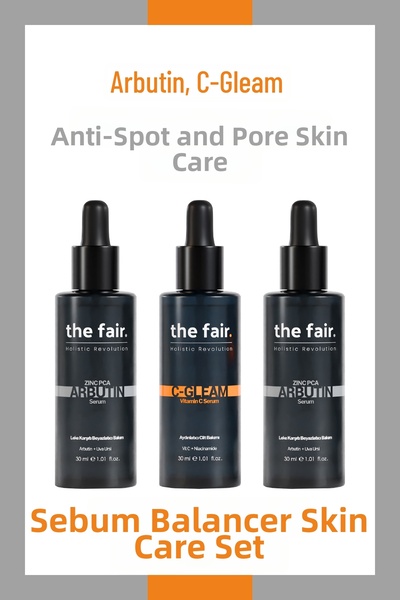 the fair. Anti-Blemish and Anti-Pore Sebum Balancing Skin Care Set