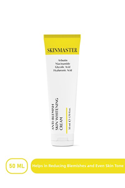 SkinMaster مضاد للعيوب - كريم العناية بلون البشرة (أربوتين 2%، حمض الجليكوليك...