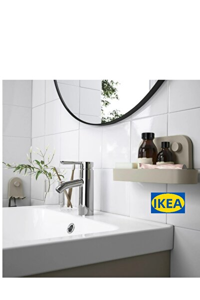 IKEA Ράφι βεντούζας ÖBONAS 28x12 cm, Οργανωτής κουζίνας με βεντούζα, 28x12 cm...