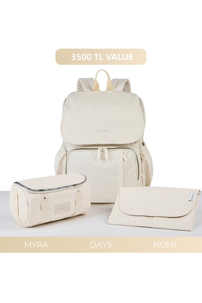 Lucina مجموعة العناية بالطفل من دايز: حقيبة العناية الحرارية للأم والطفل من د...