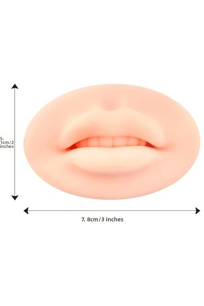 Beauty Box Pmu Silicone Lip Practice Skin – Flawless Lip Form for Lip Blush