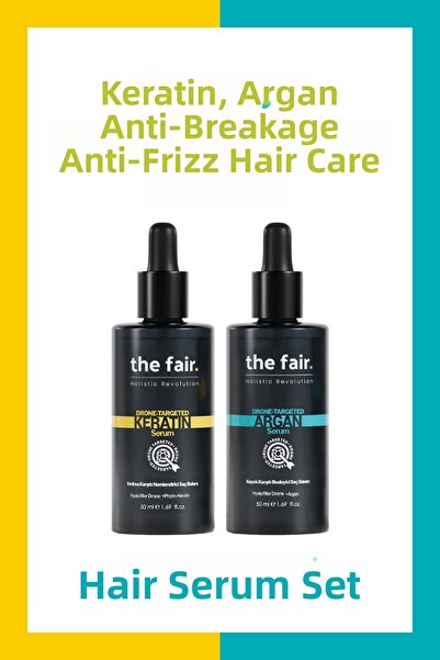 the fair. The Fair - مجموعة العناية بالشعر النباتية، مضادة للكسر ومضادة للقشرة
