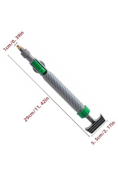 ZFN Adjustable Pressure Water Foam Spray Nozzle Compatible with Pet Bottles