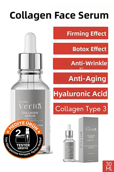 la mia verita مصل تفتيح البشرة بالكولاجين المضاد للتجاعيد مع حمض الهيالورونيك...