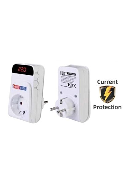 Mons Current Protection Socket with Digital Indicator, Electrical Voltage Pro...