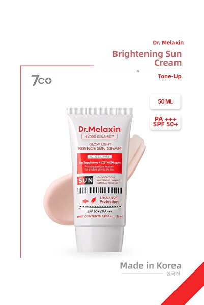 Dr.Melaxin واقي شمسي هيدرو سيراميك وردي اللون، فعال ومرطب ومشرق |   عامل حماي...