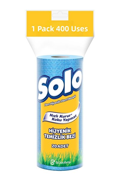 Solo Lavetă igienă de curățare (20 bucăți în interiorul pachetului) (fără par...