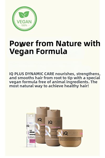 IQ PLUS PROFESSIONAL Natural Product Keratin Care Herbal Deep Protective Hair...