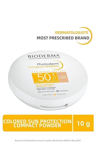 Bioderma Photoderm Mineral Compact Light SPF50+ - مسحوق خافي عيوب البشرة الوا...