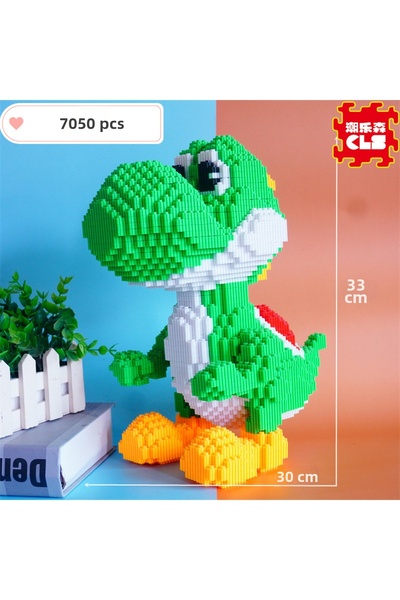 Choice مجموعة مكعبات بناء جديدة من ديزني على شكل ديناصور للأولاد، ألعاب ألغاز...