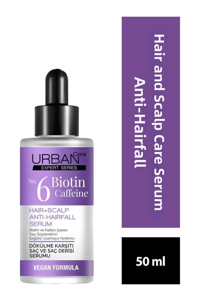 Urban سيروم للشعر 50 مل. بيوتين وكافيين رقم: 6