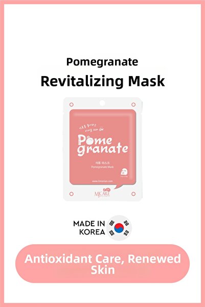 Mjcare قناع الرمان - قناع الوجه بخلاصة الرمان