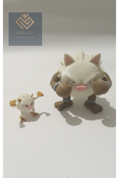 saha3d sıradışı tasarımlar مجموعة شخصيات بوكيمون مانكي وبرايم آيب للتطوير، مق...